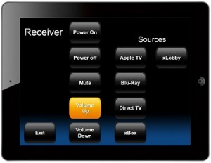 xLobby xPad iPad Simple Receiver Control